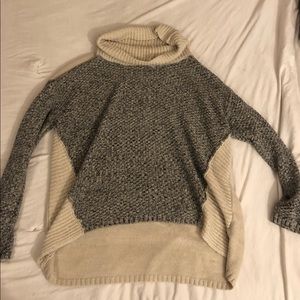 Oversized cowl neck sweater